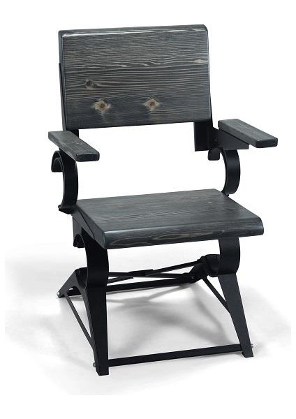 Doğal Ağaç Masif Kütük Sandalye Konforlu Sandalye Metal Ayak fiyatları