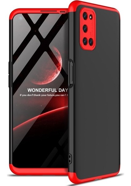 Oppo A52 Kılıf 3 Parça 360 Zore Ays Kapak