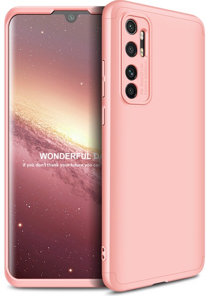 Xiaomi Mi Note 10 Lite Kılıf 3 Parça 360 Zore Ays Kapak