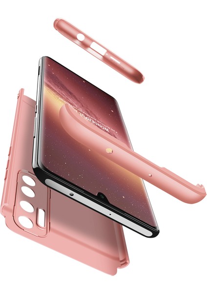 Xiaomi Mi Note 10 Lite Kılıf 3 Parça 360 Zore Ays Kapak