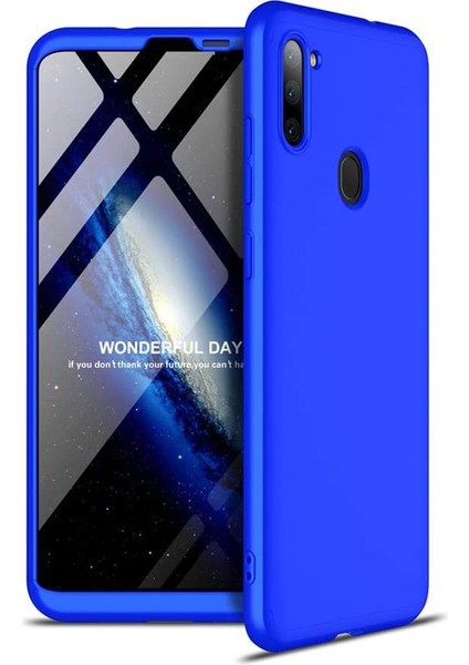 Samsung Galaxy M11 Kılıf 3 Parça 360 Zore Ays Kapak