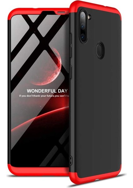 Samsung Galaxy A11 Kılıf 3 Parça 360 Zore Ays Kapak