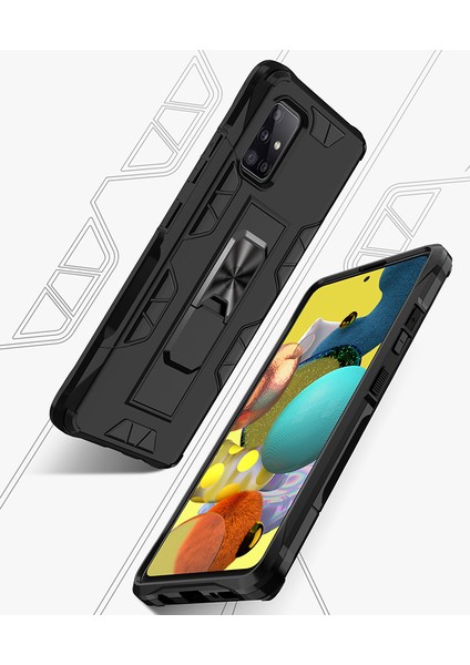 Apple iPhone 8 Kılıf Sürgülü Kızaklı Standlı Volve Kapak