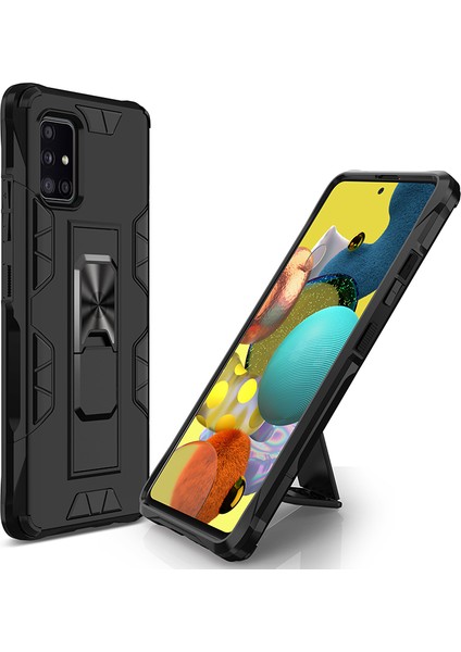 Apple iPhone 8 Kılıf Sürgülü Kızaklı Standlı Volve Kapak
