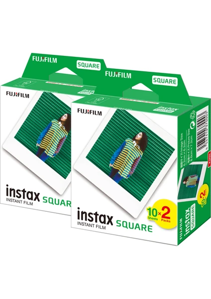 Instax Kare-Square 20'Li Film 2'Li Set 40 Poz