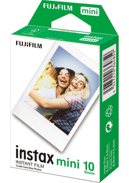 Instax Mini Link Mavi Akıllı Telefon Yazıcısı ve 10'lu Mini Film