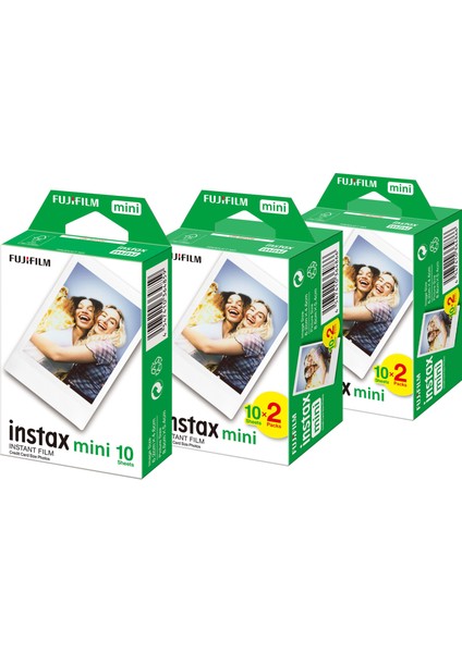 Instax Mini 10'lu Film 5'li Set 50 Poz