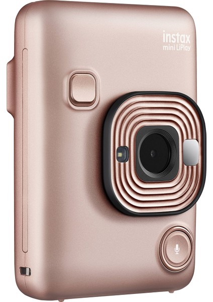 Instax Mini Liplay Hybrid Blush Gold Fotoğraf Makinesi 10LU Mini Film fırsatları