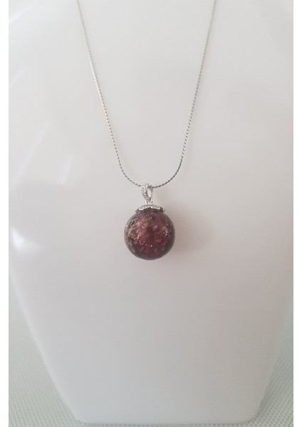 Mürdüm Top Kolye Özel Aroma Terapi Kolyesi Uçucu Yağ Hediyeli fiyatları