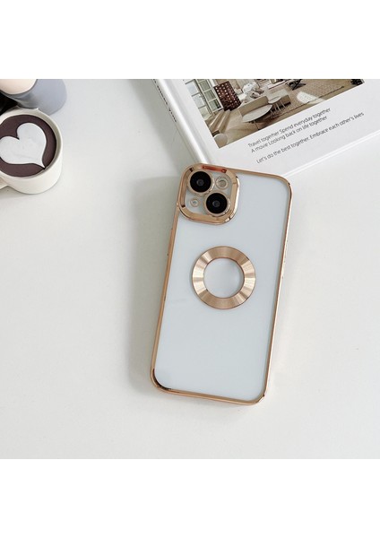 iPhone 13 Pro Için CD Doku Telefon Kılıfı - Altın (Yurt Dışından)