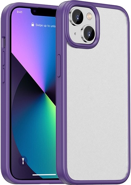 iPhone 12 Için Telefon Kılıfı - Mor (Yurt Dışından)