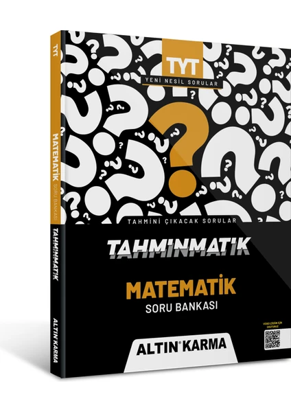 Altın Karma Yayınları Tahminmatik  TYT Matematik Soru Bankası