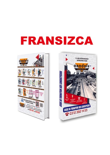 Anadolu Yayıncılık Fransızca Sürücü Kursu Kitabı