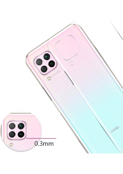 Huawei P40 Lite Kılıf Ultra Ince Şeffaf Silikon modelleri