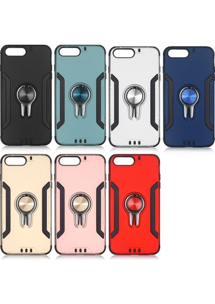 Apple iPhone 7 Plus Kılıf Ultra Korumalı Yüzüklü Manyetik Coco Kapak