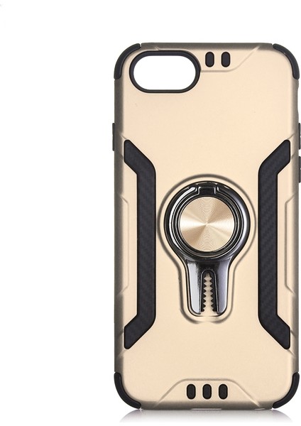 Apple iPhone 8 Kılıf Ultra Korumalı Yüzüklü Manyetik Coco Kapak