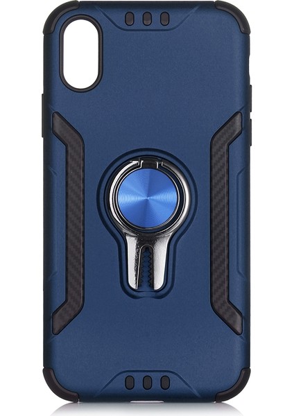 Apple iPhone Xr Kılıf Ultra Korumalı Yüzüklü Manyetik Coco Kapak
