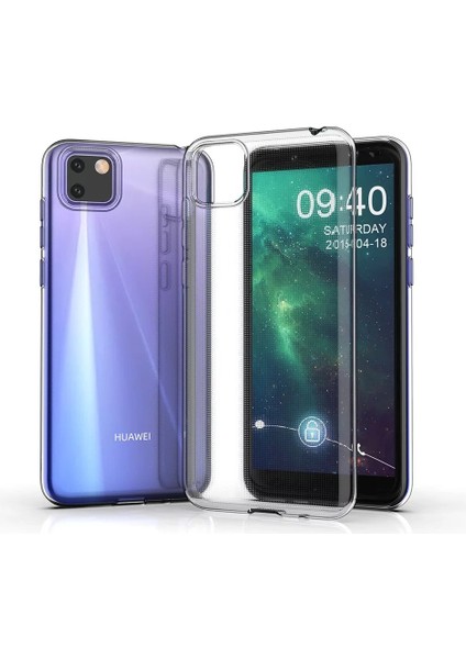 Huawei Y5P Kılıf Ultra Ince Şeffaf Silikon fırsatları