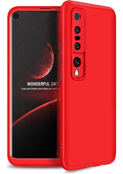 Xiaomi Mi 10 Kılıf 3 Parça 360 Zore Ays Kapak