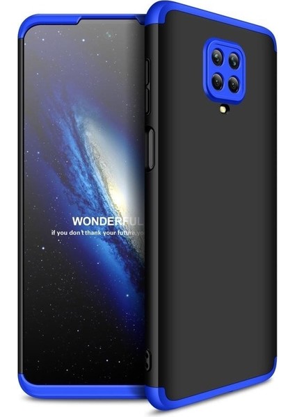 Xiaomi Redmi Note 9 Pro Kılıf 3 Parça 360 Zore Ays Kapak