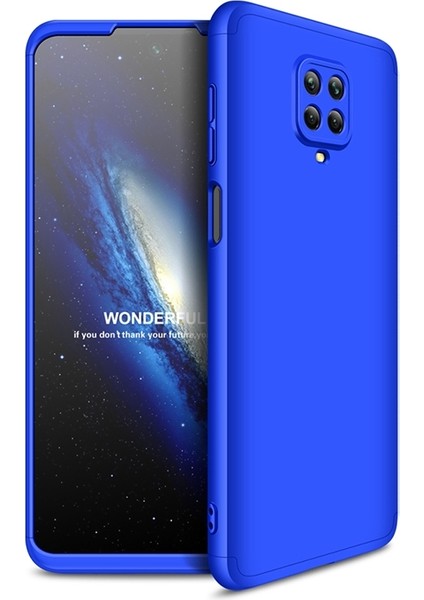 Xiaomi Redmi Note 9 Pro Kılıf 3 Parça 360 Zore Ays Kapak