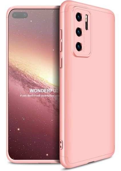 Huawei P40 Pro Kılıf 3 Parça 360 Zore Ays Kapak