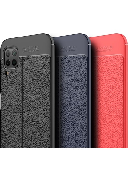 Huawei P40 Lite Kılıf Deri Desenli Lux Niss Silikon fırsatları