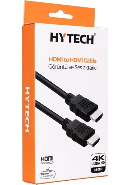 1.5m Sinema 4K 4096*2160 HDMI Kablo HY-XHD01 modelleri