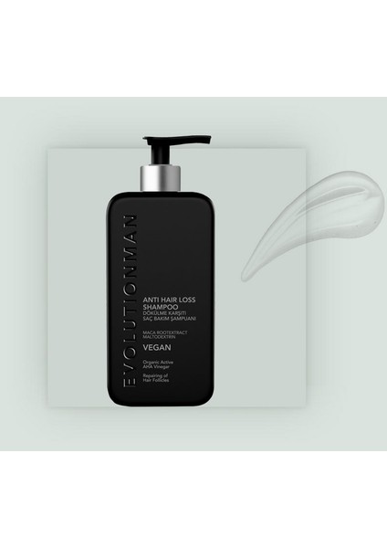 Man Anti Hair Loss Shampoo - Dökülme Önleyici Şampuan Vegan 300 ml