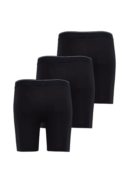 Pamuklu Üçlü Paket Uzun Erkek Boxer 9683 fiyatları