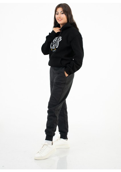 Kapüşonlu Baskılı Sweatshirt BS105 modelleri