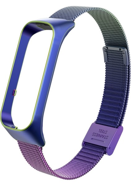 Samsung Galaxy Fit 2 R220 Tme Metal Hasır Tokalı Kordon Kayış