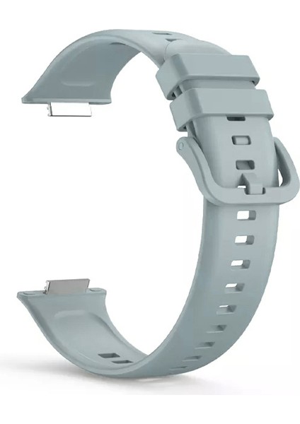 Huawei Watch Fit 2 Uyumlu Spor Jel Silikon Kordon Açık Mavi fiyatları