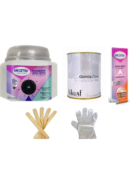 Konserve Sir Ağda Silver 800 gr Ekamix Makina ve Bez 2 mt