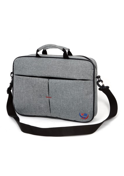 Kb Gri Special Laptop Bag KB.400 15.6" Askılı Laptop Evrak Çantası ZK2011