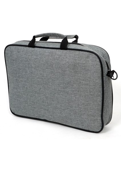 Kb Gri Special Laptop Bag KB.400 15.6" Askılı Laptop Evrak Çantası ZK2011