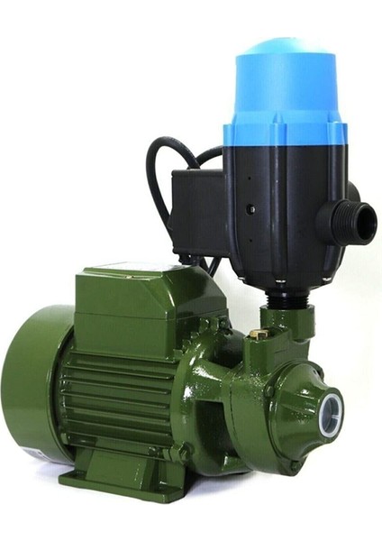 QB60 Su Pompası 0.75HP 0.55 Kw Paket Hidrofor Otomatik Sistem Su Pompası 2 Kat 2 Daireye Yeterli