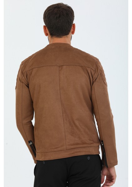 Erkek Kahverengi Dar Kesim Süet Ceket indirimleri