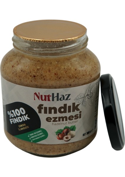 Şekersiz Fındık Ezmesi 300 gr