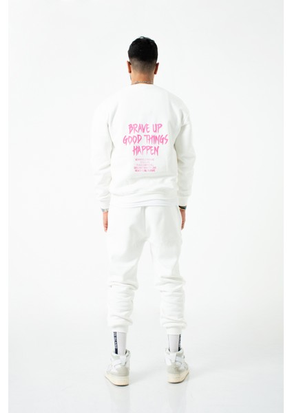 Bisiklet Yaka Baskılı Sweatshirt BS101 modelleri
