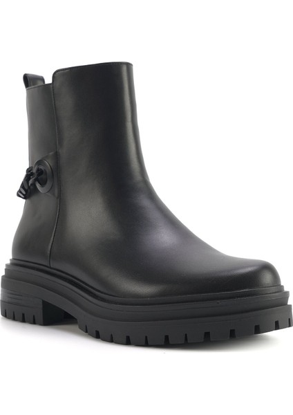 Asetıye 2pr Siyah Kadın Bot