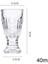 6 Adet Yaratıcı Kazınmış Shot Gözlük Kurşun Ücretsiz Şarap Cam Mini Cam Bardak Liqueur Tekila Ev Bar Parti Drinkware İçin 40 ml Hediyeler | Gravür (Yurt Dışından) 2