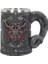 Pentagram Boynuz Bira Kupa Paslanmaz Çelik ve reçine 3D Tankard Kahve Bira Kupa Drinkware Cup Mystic Wicca Fan Hediye | Kupalar (Siyah) (Yurt Dışından) 1