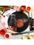 Yuvarlak D15 cm Siyah Albüm (Karışık Teknikler Için) Round Black Paper Album 1