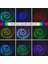 Spiral Delik LED Duvar Lambası Kısılabilir Spiral Lamba Uzaktan Kumanda Lambası ile Süslemek Için Aile Ktv Bar Düğün Parti Salonu Işıkları (Uzaktan Rgb) 5