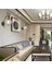 Kapalı Duvar Lambası, Yaratıcı Modern Minimalist Tarzı, 6107 Su Dalgaları ve Temizle Işık Cam Abajur 5