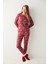 Penti Ay ve Yıldız Desenli Termal Pijama Takımı