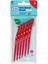 Arayüz Fırçası Angle Saplı 0.5 Mm Kırmızı 6'Lı 1