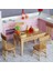 1/12 Ölçekli Dollhouse Yemek Masası Seti Simülasyon Minyatür (Yurt Dışından) 4