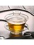 Isıya Dayanıklı Cam Kapak Kase Çin Kung Fu Çay Seti Çay Töreni Aksesuarları Çay Bardağı Çay Evi Çay Seti | Çay Tureen 2